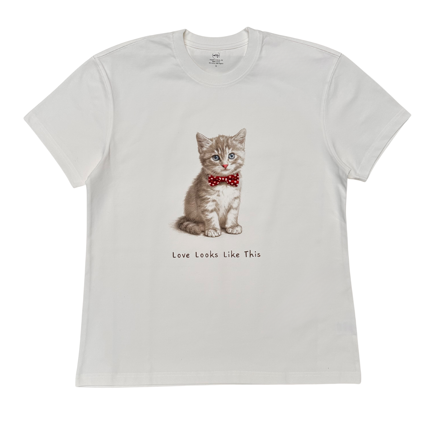 Unisex “Bow Tie” Off White Graphic Tee - MittyMau's Store