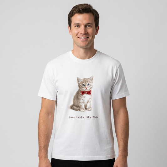 Unisex “Bow Tie” Off White Graphic Tee - MittyMau's Store