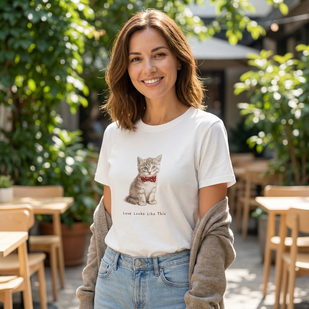 Unisex “Bow Tie” Off White Graphic Tee - MittyMau's Store